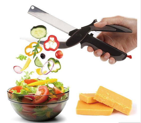 2 in 1 Stainless Steel Knife Shears